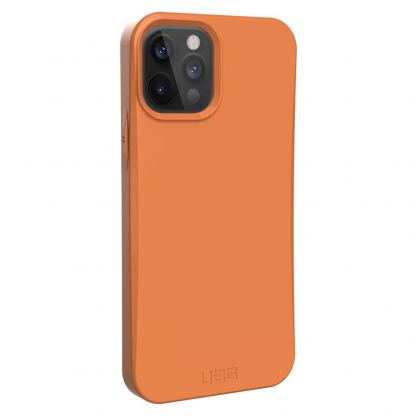 Urban Armor Gear Biodegradeable Outback Case - удароустойчив рециклируем кейс за iPhone 12 Pro Max (оранжев)