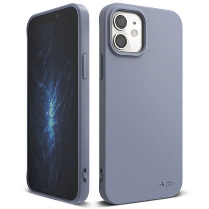 Ringke Air S Case - силиконов (TPU) калъф за iPhone 12 mini (сив)