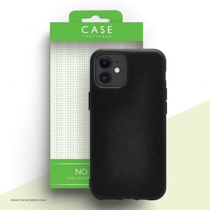 Case FortyFour No.100 Case - рециклируем хибриден кейс за iPhone 12 mini (черен)