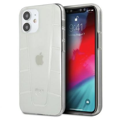 Mercedes TPU Transparent Case V2 - силиконов (TPU) удароустойчив калъф за iPhone 12 Mini (прозрачен)