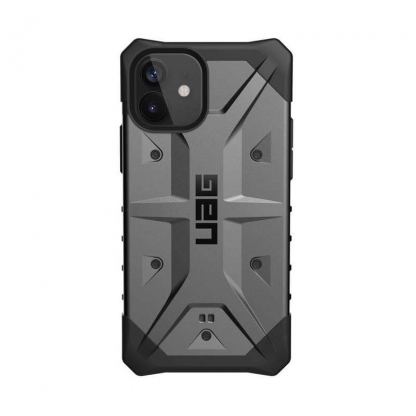 Urban Armor Gear Pathfinder Case - удароустойчив хибриден кейс за iPhone 12, iPhone 12 Pro (сребрист)