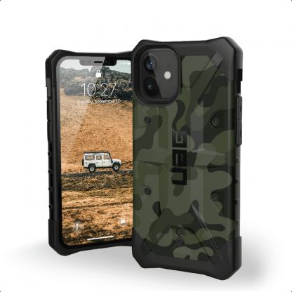 Urban Armor Gear Pathfinder SE Camo Case - удароустойчив хибриден кейс за iPhone 12 Mini (камуфлаж)