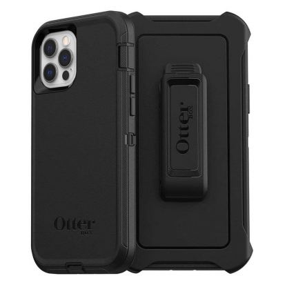 Otterbox Defender Case - изключителна защита за iPhone 12 Pro Max (черен)