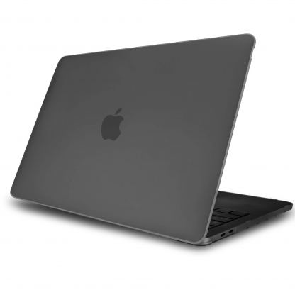 SwitchEasy Nude Case - предпазен поликарбонатов кейс за MacBook Pro 13 (2016-2019) (черен-прозрачен)