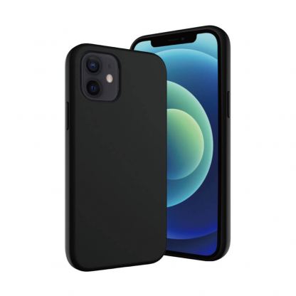 SwitchEasy Skin Case - силиконов (TPU) калъф за iPhone 12 Pro Max (черен)