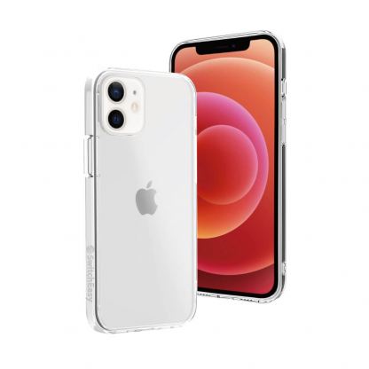 SwitchEasy Crush Case - удароустойчив хибриден кейс за iPhone 12 mini (прозрачен) 