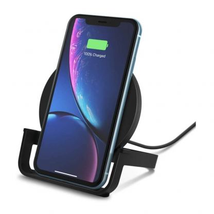 Belkin Boost Charge Wireless Charging Stand 10W - поставка (пад) за безжично захранване за QI съвместими устройства (черен)