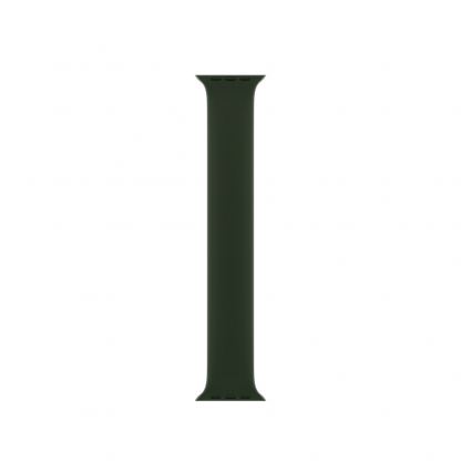 Sdesign Silicone SoloLoop Band - силиконова каишка за Apple Watch 38мм, 40мм (тъмнозелен)