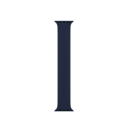 Sdesign Silicone SoloLoop Band - силиконова каишка за Apple Watch 38мм, 40мм (тъмносин)