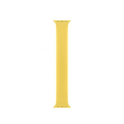 Sdesign Silicone SoloLoop Band - силиконова каишка за Apple Watch 38мм, 40мм (жълт)