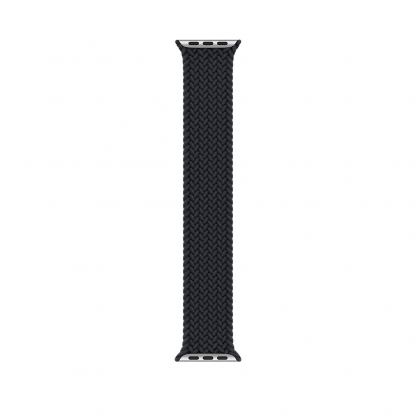 Sdesign Braided SoloLoop Band - текстилна каишка за Apple Watch 38мм, 40мм (черен)