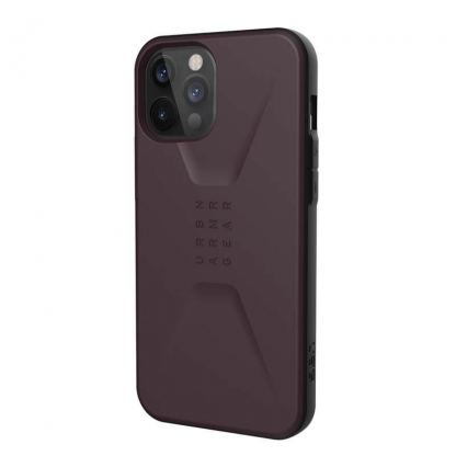 Urban Armor Gear Civilian - удароустойчив хибриден кейс за iPhone 12 Pro Max (лилав)