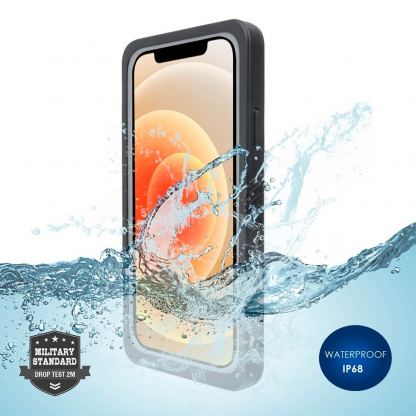 4smarts Rugged Case Active Pro STARK - ударо и водоустойчив калъф за iPhone 12 Pro (черен)