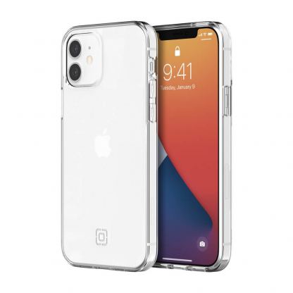 Incipio NGP Pure Case - удароустойчив силиконов (TPU) калъф за iPhone 12 mini (прозрачен)