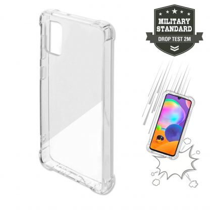 4smarts Hard Cover Ibiza - хибриден удароустойчив кейс за Samsung Galaxy A42 5G (прозрачен)