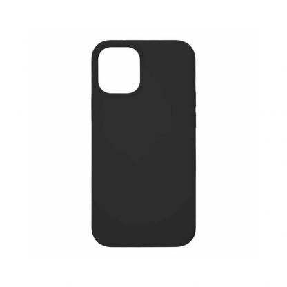Tactical Velvet Smoothie Cover - силиконов калъф за iPhone 12, iPhone 12 Pro (черен)