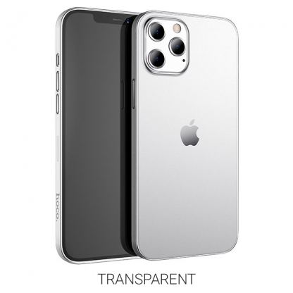 Hoco Thin Series PP Protective Case - тънък полипропиленов кейс (0.40 mm) за iPhone 12 Pro Max (прозрачен)