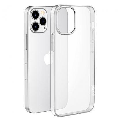 Hoco Light Series TPU Protective Case - силиконов (TPU) калъф за iPhone 12 Pro Max (прозрачен) 