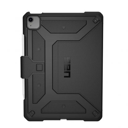 Urban Armor Gear Metropolis Case - удароустойчив хибриден кейс от най-висок клас за iPad Air 4 (2020), iPad Pro 11 (2020), iPad Pro 11 (2018) (черен)