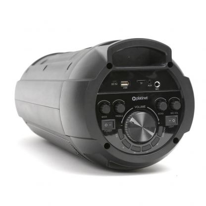 Platinet Speaker PMG240 20W BT5.0 - безжичен блутут спийкър с микрофон, FM радио, AUX вход и USB порт (черен)