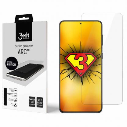 3MK ARC Special Edition - самовъзстановяващо се защитно покритие за дисплея на Samsung Galaxy S21 Plus (прозрачен) 