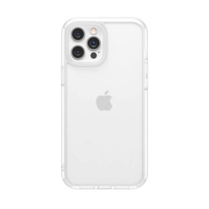 SwitchEasy AERO Plus Case - тънък хибриден кейс 0.38 мм. съвместим с MagSafe за iPhone 12, iPhone 12 Pro (бял)