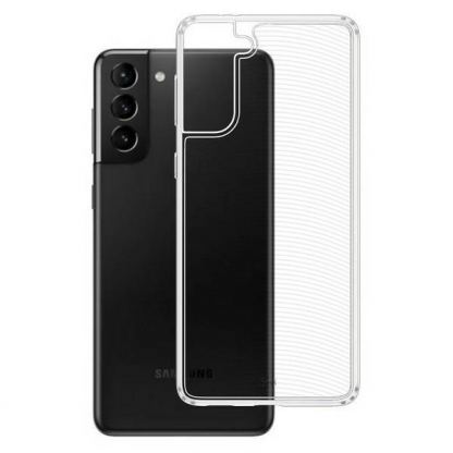 3MK Armor Case - удароустойчив силиконов калъф за Samsung Galaxy S21 (прозрачен)