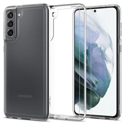 Spigen Ultra Hybrid Case - хибриден кейс с висока степен на защита за Samsung Galaxy S21 (прозрачен)