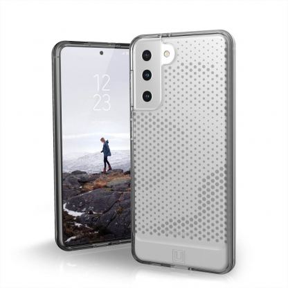 Urban Armor Gear Lucent Case - удароустойчив силиконов калъф за Samsung Galaxy S21 (прозрачен)