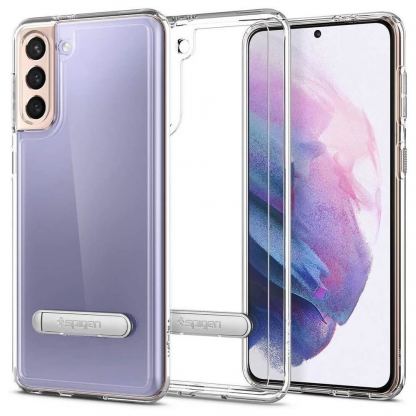 Spigen Ultra Hybrid S Case - хибриден кейс с висока степен на защита за Samsung Galaxy S21 Plus (прозрачен)