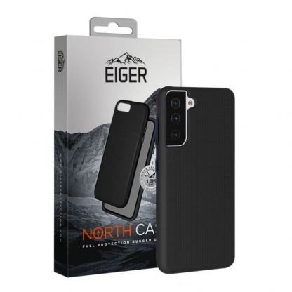 Eiger North Case - хибриден удароустойчив кейс за Samsung Galaxy S21 Plus (черен)