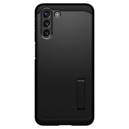 Spigen Tough Armor Case - хибриден кейс с най-висока степен на защита за Samsung Galaxy S21 (черен)