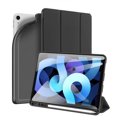 DUX DUCIS Osom TPU Gel Tablet Cover - термополиуретанов (TPU) кейс и поставка за iPad Air 4 (2020) (черен)