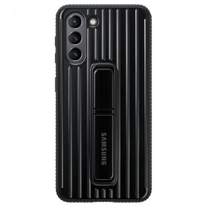 Samsung Protective Standing Cover EF-RG996CB - оригинален хибриден кейс за Samsung Galaxy S21 Plus (черен)