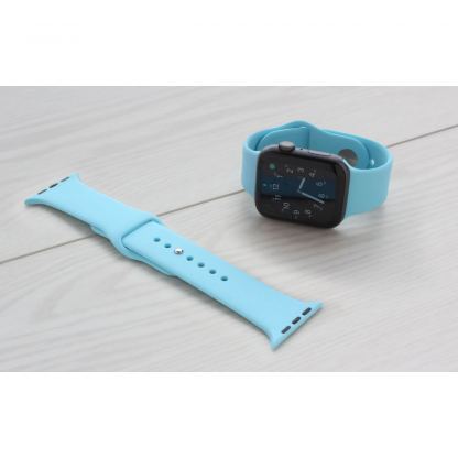 Torrii Silicone Band - силиконова каишка за Apple Watch 38мм, 40мм (светлосин)