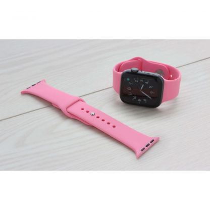 Torrii Silicone Band - силиконова каишка за Apple Watch 38мм, 40мм (розов)
