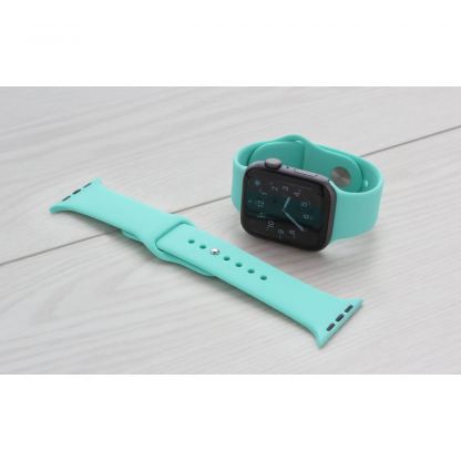 Torrii Silicone Band - силиконова каишка за Apple Watch 38мм, 40мм (светлозелен)
