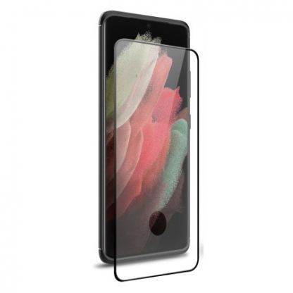 Premium Full Glue 3D Tempered Glass - стъклено защитно покритие за целия дисплей на Samsung Galaxy S21 Ultra (черен)