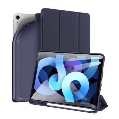DUX DUCIS Osom TPU Gel Tablet Cover - термополиуретанов (TPU) кейс и поставка за iPad Air 4 (2020) (тъмносин)