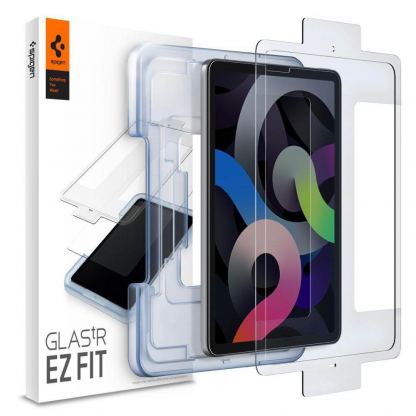 Spigen Oleophobic Coated Tempered Glass GLAS.tR - най-висок клас стъклено защитно покритие за дисплея на iPad Air 4, iPad Pro 11 (2020)