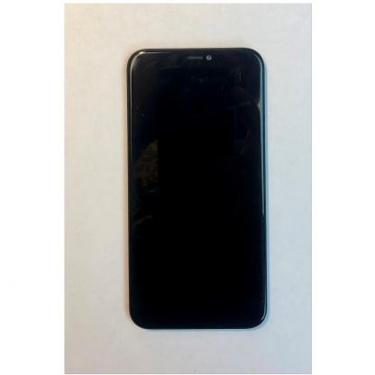 Apple iPhone 11 Display Unit - оригинален резервен дисплей за iPhone 11 (пълен комплект) - черен (със следи от употреба)