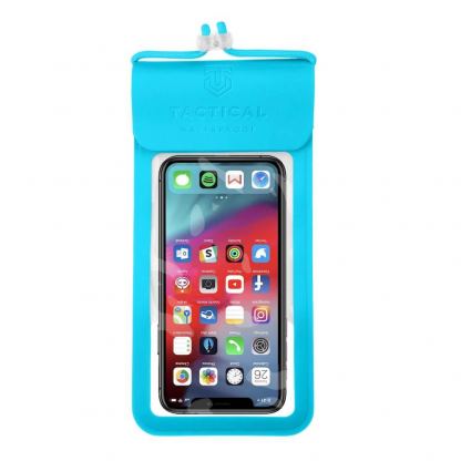 Tactical Splash Pouch S/M - универсален водоустойчив калъф за смартфони до 5.5 инча (син)