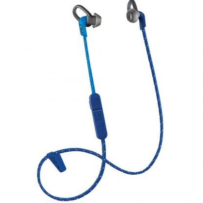 Plantronics Backbeat Fit 300 - безжични спортни блутут слушалки с микрофон за мобилни устройства с Bluetooth (тъмносин)