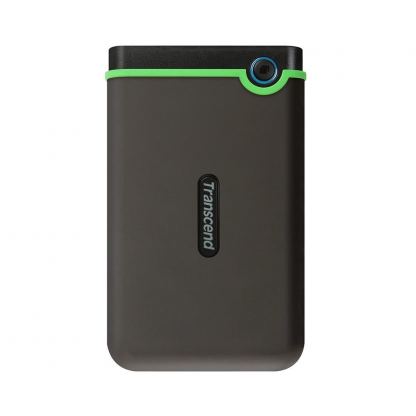 Transcend StoreJet 25M3S Rugged External Hard Drive 1TB - удароустойчив преносим външен диск 1TB (тъмносив)