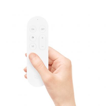 Xiaomi Yeelight Remote Control - безжично блутут дистанционно за управление на Xiaomi смарт крушки и смарт осветителни тела (бял)