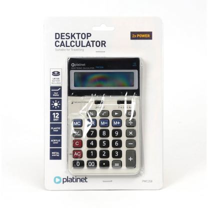 Platinet Calculator PM358 - джобен калкулатор с 12 символа