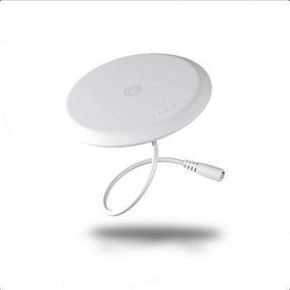 Zens Core Series DIY Built-in Single Wireless Charging Pad 15W - поставка (пад) за безжично зареждане с технология за бързо зареждане (15W) за Qi съвместими устройства (бял)