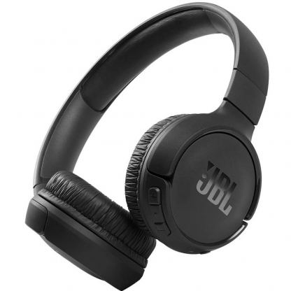 JBL T510 BT - безжични Bluetooth слушалки с микрофон за мобилни устройства (черен) 