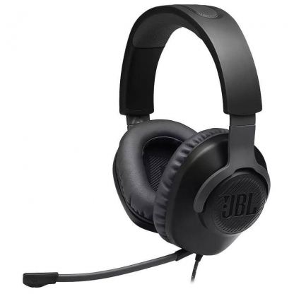 JBL Quantum 100 Gaming Headset - гейминг слушалки с микрофон и 3.5mm жак (черен)