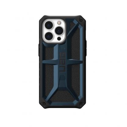 Urban Armor Gear Monarch Case - удароустойчив хибриден кейс за iPhone 13 Pro (син)